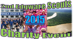 2nd Edgware Scouts Charity Event 2015 logo