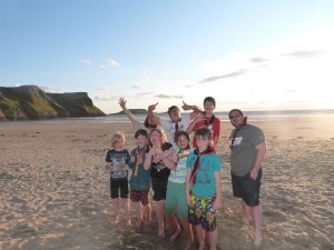 30-Family photo on the beach
